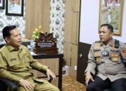 Bupati Tapin Mendapat Kunker Kapolres Baru