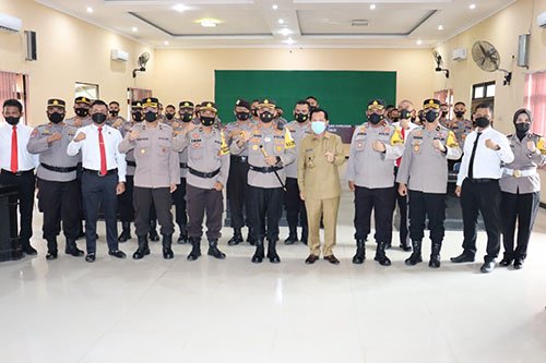 Bupati Buka Pelatihan Dril Fungsi Teknis Kepolisian Bintara 1 hal 12 Tapin 5 klm