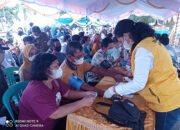 Vaksinasi Boster untuk ASN dan Umum di Lapangan Siring Laut Kotabaru