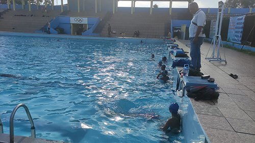 ersiapan menghadapi Porprov 2022 HSS<br>Perenang Banjarmasin berlatih intensif 1 13 3klm ateng jpg
