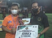 Legislator Kapuas Dukung Turnamen Mini Soccer Bupati Cup