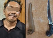 Seorang Pria Pembawa Sajam Ditangkap 12 Seorang Pria Pembawa Sajam Ditangkap