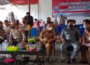 Wawali Banjarbaru Wartono Pantau Vaksin di Polres