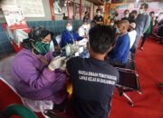 Giliran Ribuan Warga Lapas Banjarmasin yang Jalani Booster