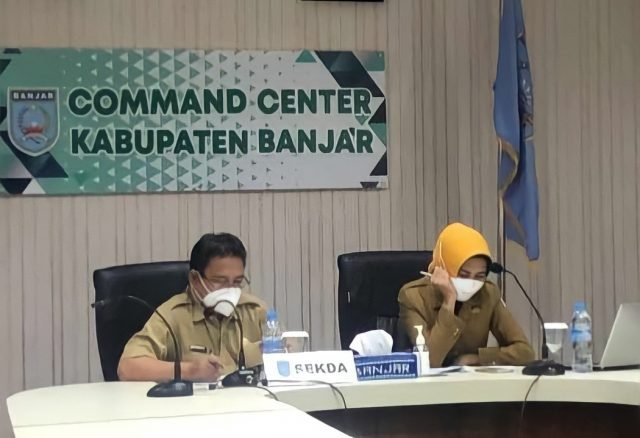 Banjar Ikut Rakor Penanganan Pandemi 1 Hal 16 4 KLm Martapura Penanganan pandemi scaled