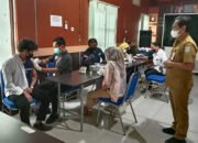 Karyawan Diskominfostandi Divaksin Booster
