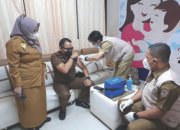 Samsat 1 dan Dinkes Kalsel Kolaborasi Vaksin Ke 3