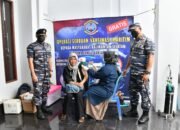 Kebut Vaksinasi Covid-19, Pangkalan TNI Angkatan Laut Banjarmasin Sasar Warga Pesisir Kelayan