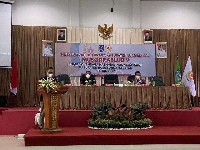 Terpilih Pimpin KONI HSS, Rahmat Hidayat Ingin Bentuk KONI Kecamatan 1 IMG 20220213 WA0035 scaled