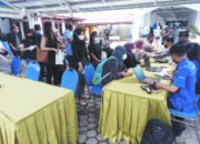 Ratusan Warga Antusias Berbooster di Bank Kalsel