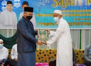 Bupati HSS Awali Safari Rajab 1443 H di Masjid Darul Gufran