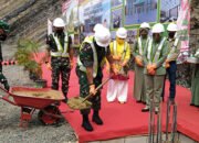 Danrem Aantasari Letakan Batu Pertama Pembangunan Makodim 1004 Kotabaru
