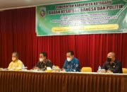 Sekdakab Buka Sosialisasi Mekanisme Permohonan Penggunaan Bantuan Keuangan Parpol