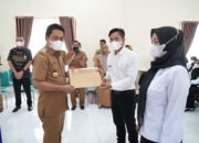 Puluhan PPPK Guru Balangan Menerima SK