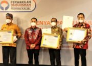 Pemko Banjarbaru Raih Penghargaan Ombudsman