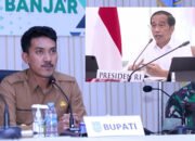 Presiden Puji Capaian Vaksinasi Lansia Banjar