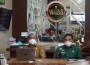 Rakor Evaluasi Perkembangan Covid-19