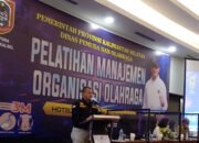 Dispora Kalsel gelar Pelatihan Managemen Organisasi Keolahragaan
