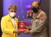 Rektor Universitas Palangka Raya Silaturahmi dengan Kapolda Kalteng.