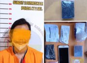 Seorang Warga Martapura Ditangkap dengan Sepaket Ganja