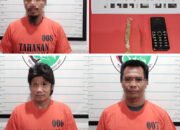 Sat Resnarkoba Polres HST Tangkap Tiga Pemilik Shabu