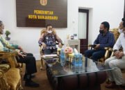 Wawali Banjarbaru Terima Silaturahmi Deninteldam IV/Mulawarman