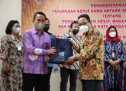 Sekda Saksikan ANRI, Perpusnas dan JKPI Teken PKS