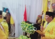 Pengurus DPD Golkar Balangan Resmi Dilantik, Kibarkan Bendera Golkar