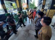 Penanganan Covid-19 dan Bencana Alam Jadi Topik Pertemuan Danrem 101/Antasari di Balai Kota