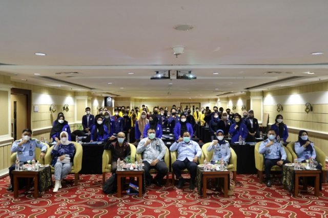 Kanwil Kemenkumham Kalsel Ajak Mahasiswa Kenali Layanan Fidusia 1 IMG 20220315 WA0046 scaled