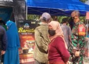 Serbuan Vaksin Pasar Murah [] Kerja Sama Kodim 1002 HST, Polres dan Pemkab HST
