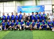 Jalin Kebersamaan BANK KALSEL Galar Eksebisi Futsal