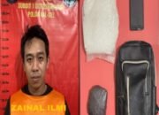 Polda Kalsel Ringkus Sopir Pembawa Satu Kg Shabu