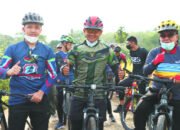 Bupati Hadiri Olahraga Bersama Polres Tabalong dan Kodim 1008 Tabalong