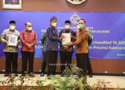 Bupati Serahkan LKPD ke BPK Kalsel