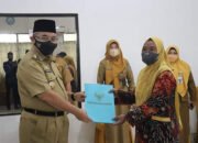 Bupati Serahkan SK dan Tali Asih ASN Purna Tugas
