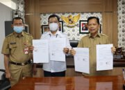 Bupati Tapin Terima Aset Instalasi Pengelolaan Lumpur Tinja