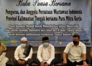 Pemprov Kalteng Buka Puasa Bersama Jajaran PWI