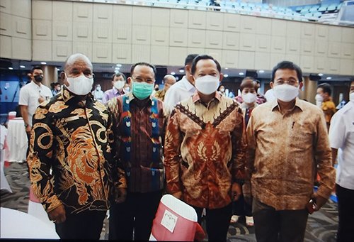 15 Kalteng 3 Pj Sekda Prov Kalteng H Nuryakin saat menghadiri secara langsung kick off BRIDA
