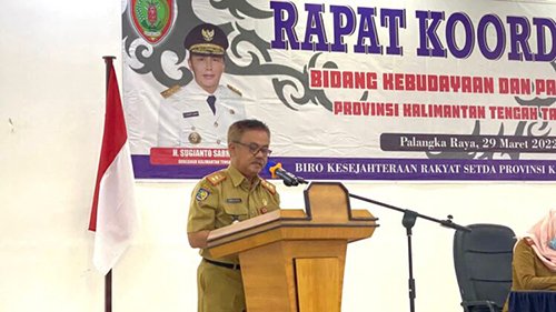 15 Kalteng 3 Rakor sinkronisasi kebijakan kesejahteraan rakyat bidang pemudaan