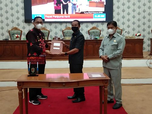 15 Katingan Rapat paripurna DPRD Katingan