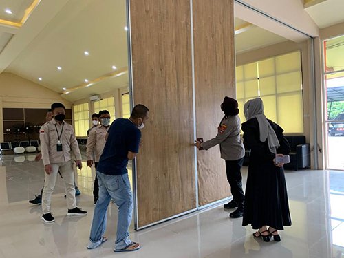 Pelaksanaan Rikmin Penerimaan Polri 2022 di Dispersip Kalsel 1 5 Polri