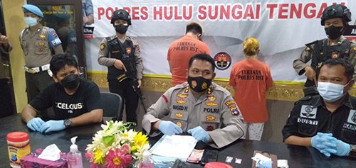 Satres Narkoba Polres HST Meringkus Kembali Desy dan Suaminya 1 6 HST 3klm