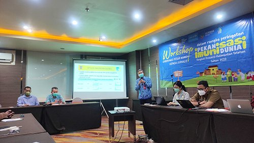 Dinkes Bekali Pentingnya Imunisasi Melalui Peran Jurnalis 1 Hal 10 3 Klm Dinkes Worshop