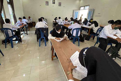 Calon Perangkat Desa Ikuti Tes Wawasan-Kemampuan 1 Hal 16 4 Klm Martapura Tes kemampuan