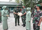 Sebanyak 7 Personel Kodim 1002 HST Naik Pangkat, 1 Orang Mamasuki Masa Pensiun