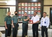 Temui Danrem 101/Antasari, Lilik Sujandi Perkuat Sinergi Penegakkan Hukum