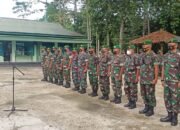 Kodim 1002/HST Gelar Apel Siaga 11 April 2022