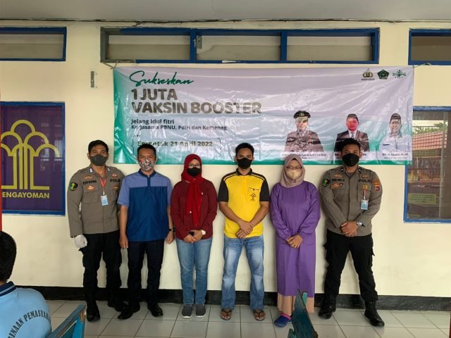 Peringati HBP ke - 58, Rutan Marabahan adakan Vaksinasi Booster 1 IMG 20220422 WA0028 scaled