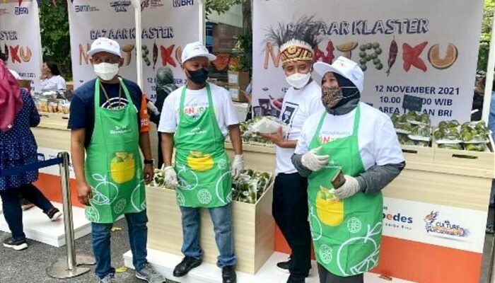 BRI Marabahan Sukseskan Desa Karang Bunga Menuju Desa Brilian